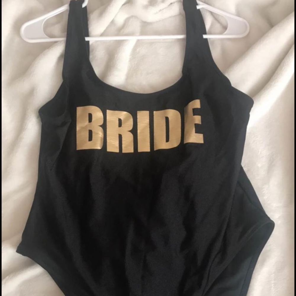 Bride swim suit
